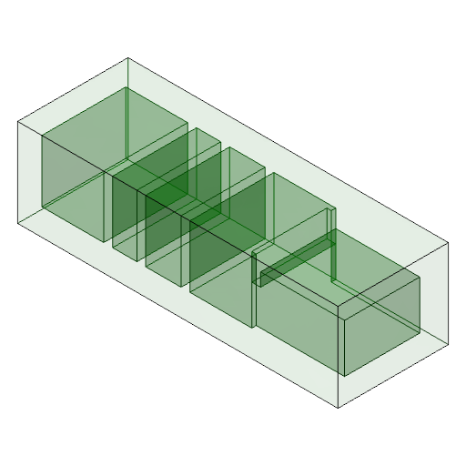 Bracket with Internal Hole – Claude Opus